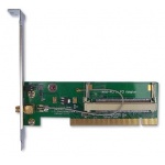 ADAPTER PCI / miniPCI + stabilizacja + konektor ufl-RPSMA