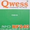Kabel RF240 QWESS nisko-tłumienny 100m BOX