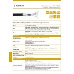 Kabel światłowodowy wzmocniony Z-XOTKtsdD 24J na słupy