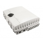 Mufa światłowodowa Tracom FTTX MDU C16 (2x PG in / oval port) przelotowa