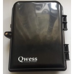 Mufa światłowodowa Qwess FTTX B16 Czarna przelotowa