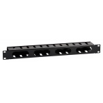 Organizer kabli poziomy 1U do szafy RACK 19'