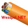 Pakiet mikrorurek cieńkościennych HDPE 7x10/8mm w rurze jednościennej pomarańczowej fi 40 na metry