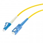 Patchcord SC/UPC-LC/UPC SM SX 10m