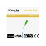 Pigtail Connlink SC/APC G657A2 1m blue