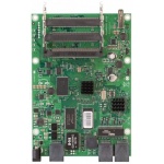 RouterBoard 433UAHL, 3x LAN, 3x mPCI, 1x USB, 128MB RAM