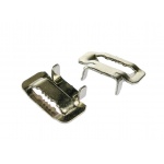 Spinka - klamerka/sprzączka do taśmy stalowej 19.05 x 1.5 mm (100 sztuk)