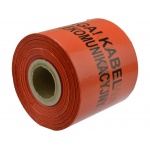 Taśma ostrzegawcza UKO pomarańczowa szer.20cm dł. 250m