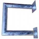 Uchwyt boczny do muru pod radiolinie 40x40cm fi 60