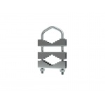 Uchwyt do łączenia masztu M8 na rurę 50mm -cybant