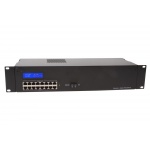 Zasilacz buforowy 12V 8p PoE RACK 19"